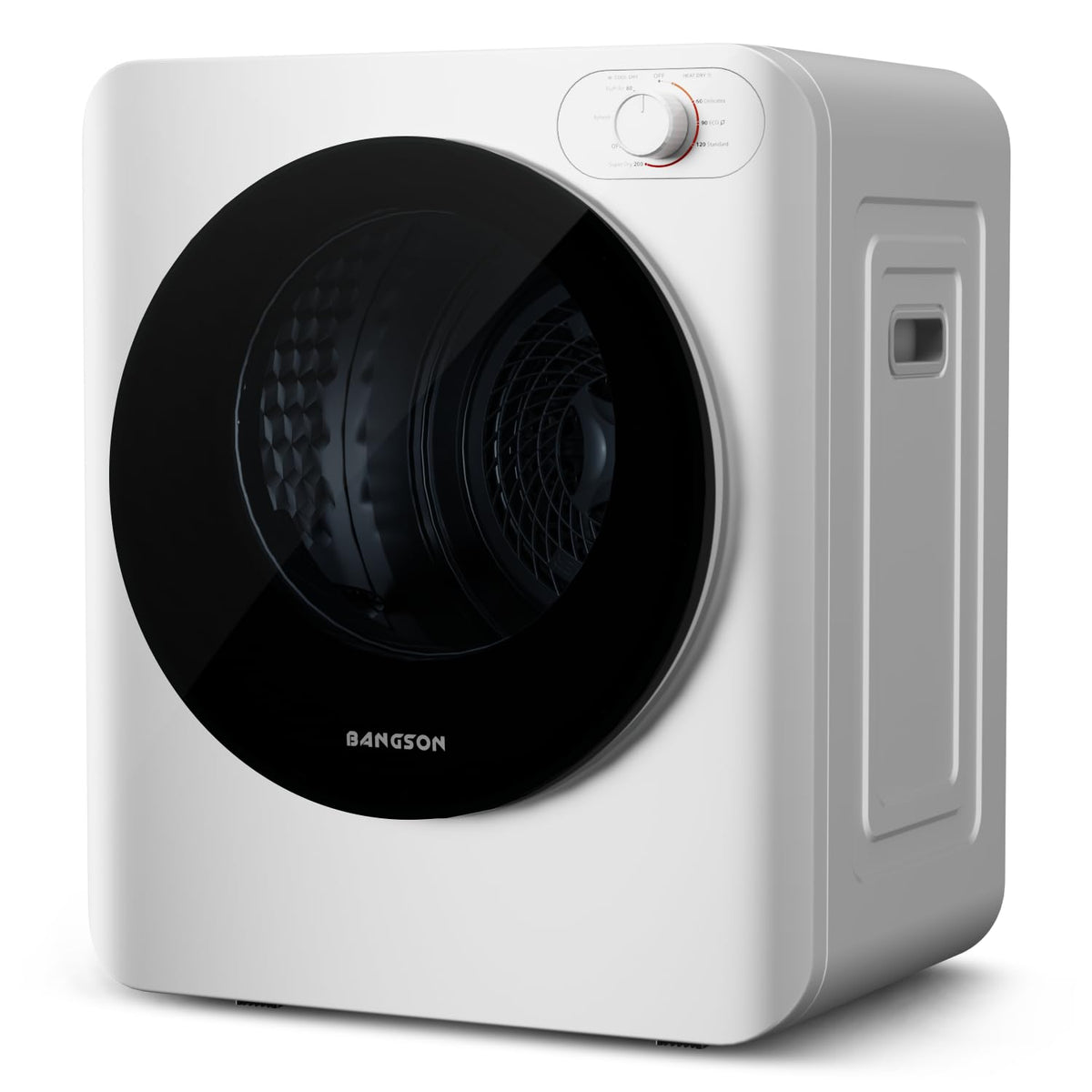 1.5 Cu Ft Portable Clothes Dryer 120V Vented Electric Dryer Compact Laundry Machine for Home Apartment