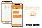 Ditra Heat ERS1 Smart Thermostat Floor Warming System with Programmable WiFi Mobile App Control