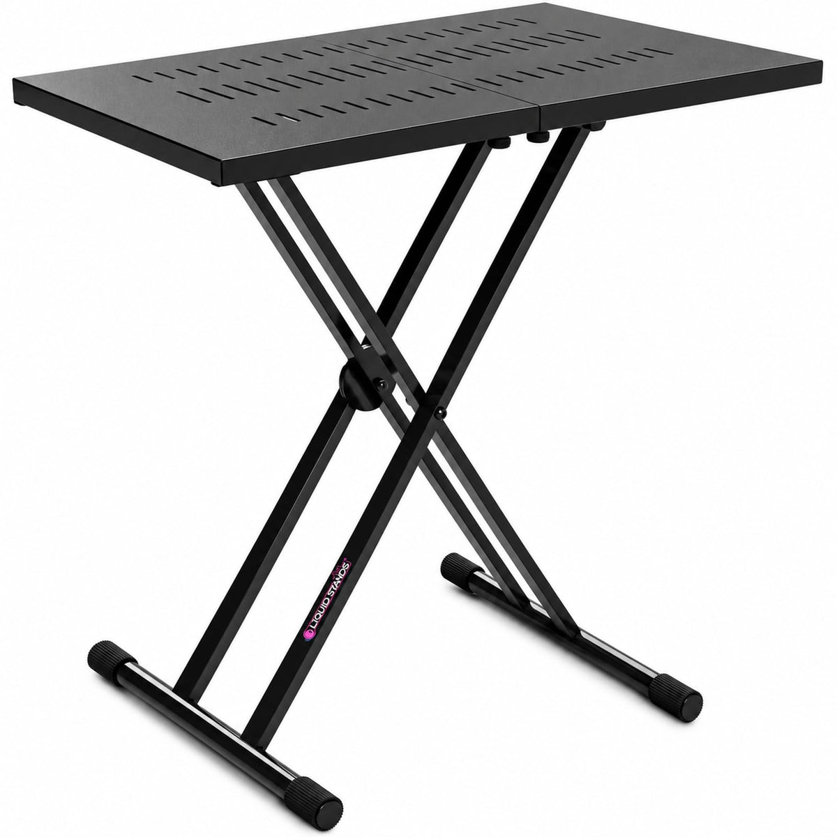 Adjustable X-Style DJ Table Stand for Audio Mixers and Stage Equipment