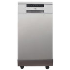 SD-9263SSC 18 Inch Portable Dishwasher Energy Star Stainless Steel Compact Dishwasher for RV Apartment Dorm