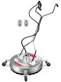 20 inch commercial pressure washer surface cleaner with wheels 4500 PSI heavy duty for driveway patio