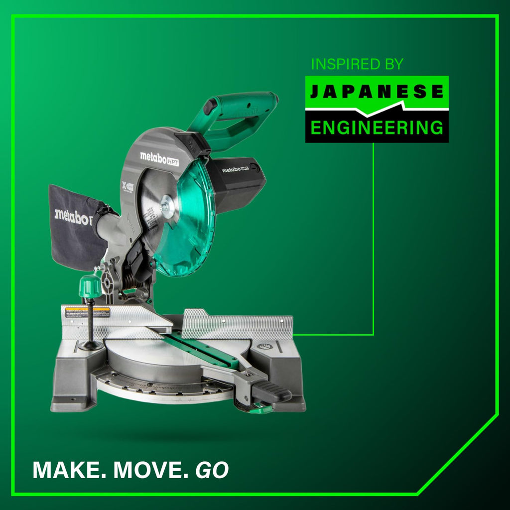 10 inch compound miter saw 15 amp single bevel corded electric woodworking cutting tool C10FCG2