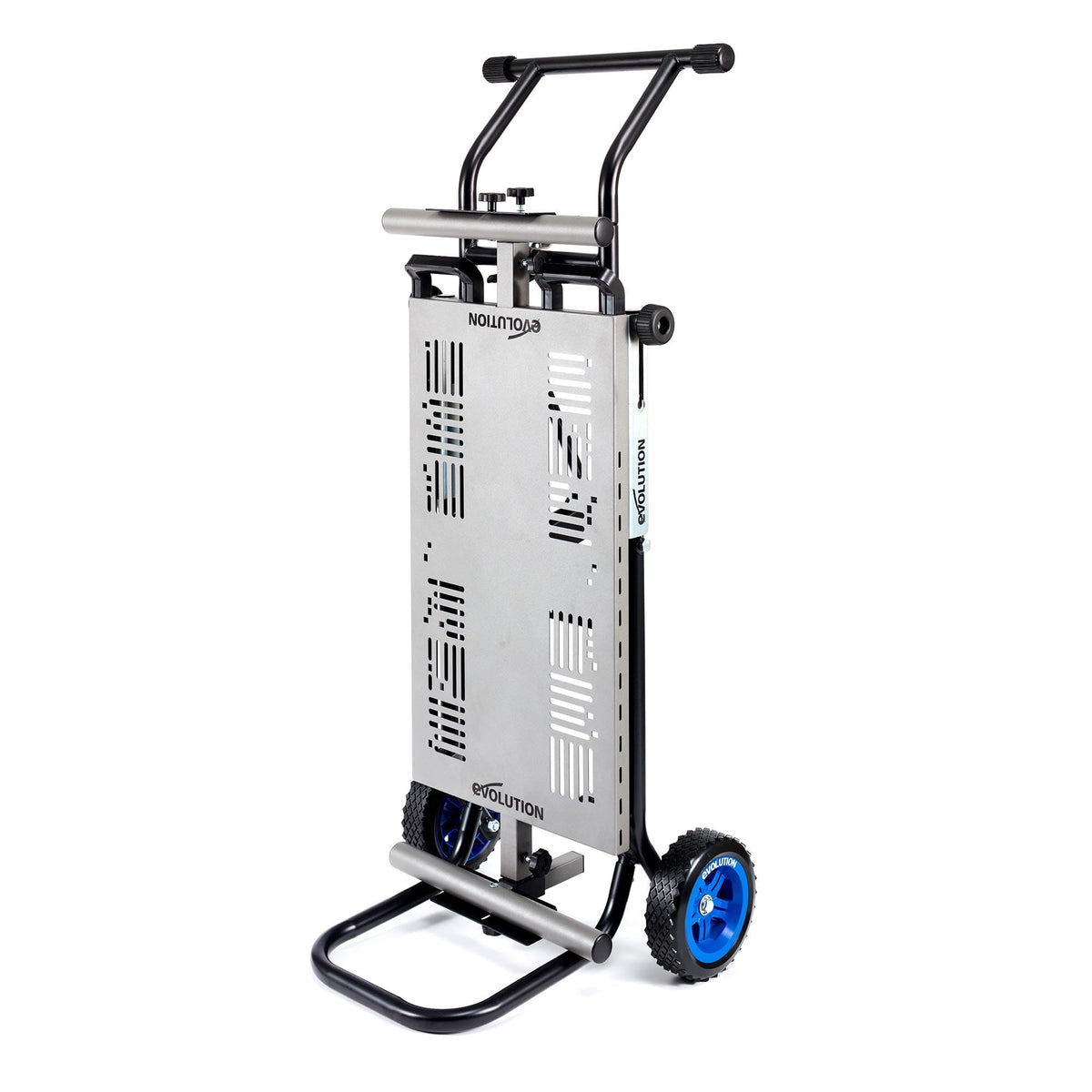 MCSSTAND Mitering Chop Saw Stand Power Lift Heavy Duty Steel Frame All Terrain Wheels Gas Strut for S14MCS