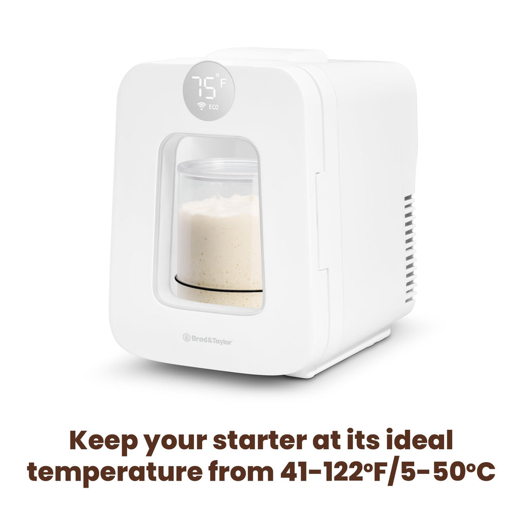 Sourdough Home Plus Starter Warmer and Cooler with App Control for Consistent Temperature and Home Baking