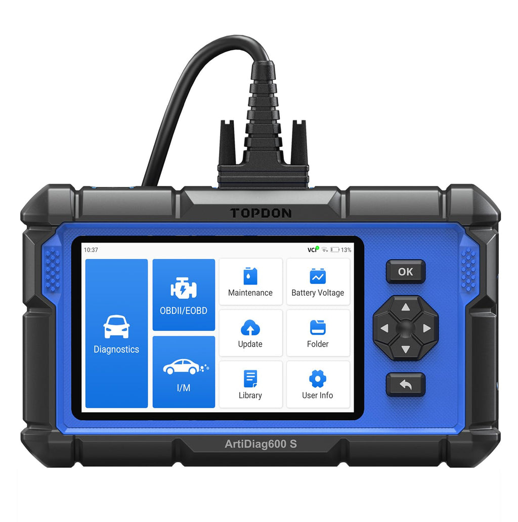 AD600S OBD2 Scanner Engine ABS SRS Transmission Diagnostic Tool Code Reader for Car Auto Vehicle