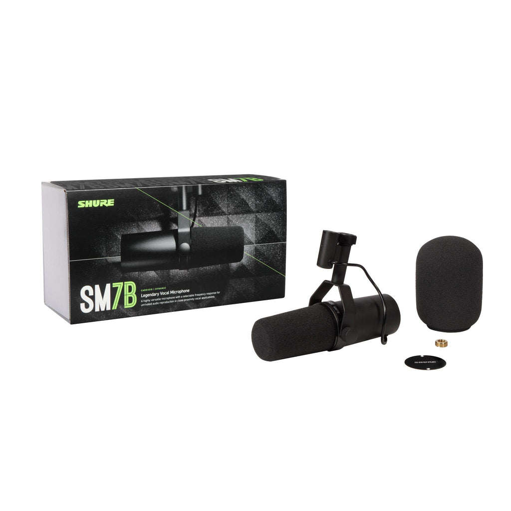 SM7B Dynamic Vocal Microphone Cardioid Broadcast Studio Mic for Podcasting and Live Streaming