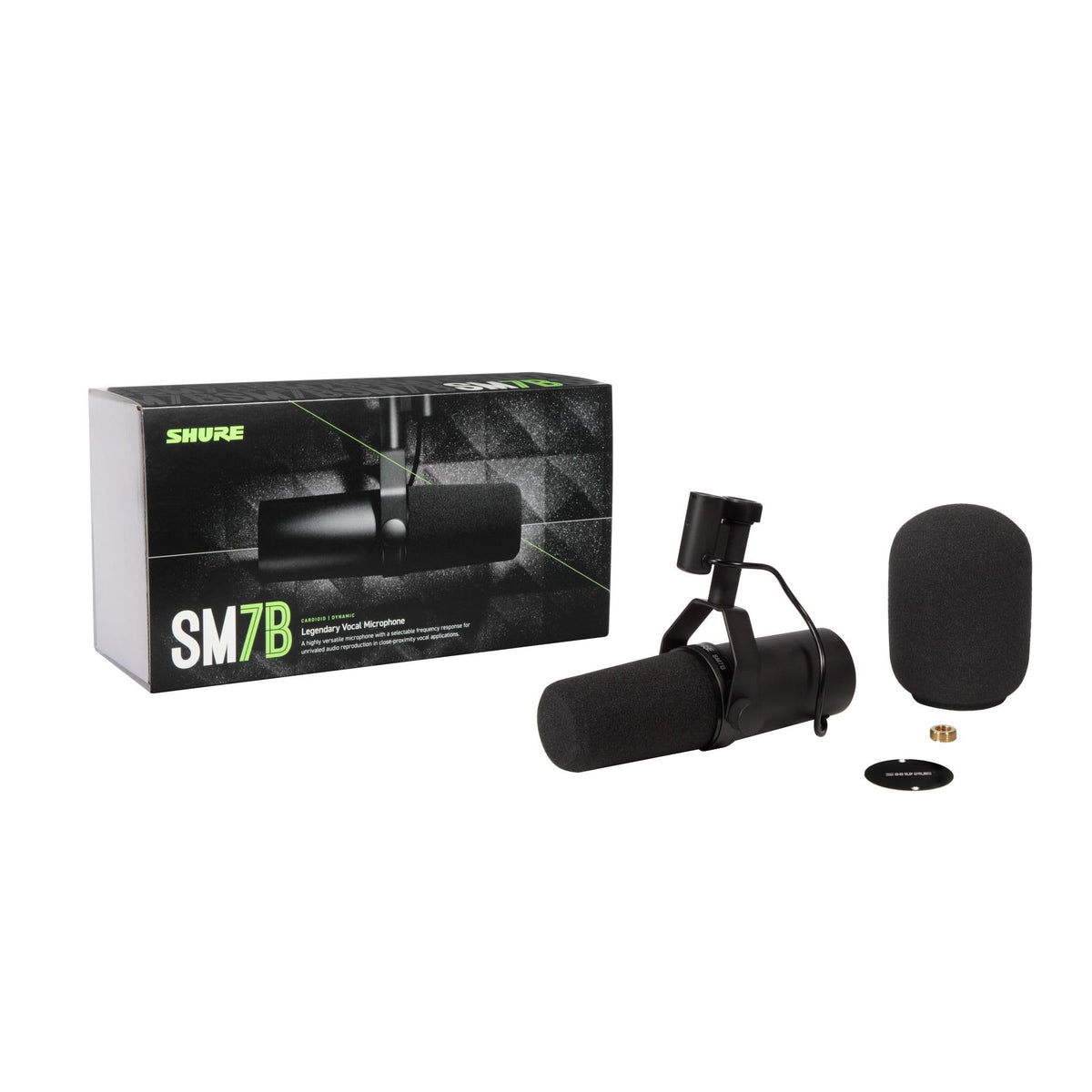 SM7B Dynamic Vocal Microphone Cardioid Broadcast Studio Mic for Podcasting and Live Streaming