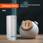 S34 DOCSIS 3.1 Multi Gig Cable Modem 2.5Gbps 1Gbps Ethernet Ports Compatible with Xfinity Cox Spectrum