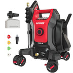 Electric Pressure Washer 2800 Max PSI 1.7 Max GPM Follow Me Portable Power Cleaner for Home Car Patio
