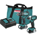 CT225SYX 18V LXT Lithium Ion Compact Cordless 2 Piece Combo Kit with 1.5Ah Batteries Power Tool Set