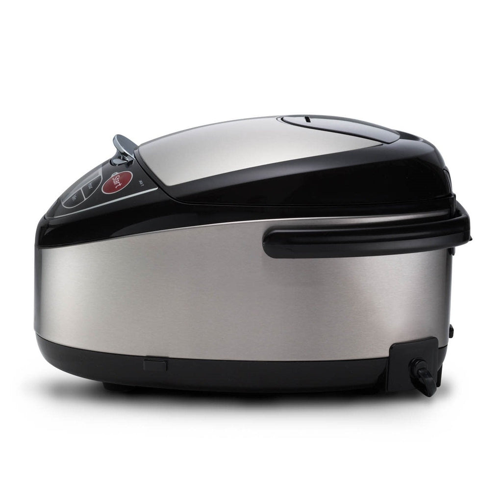 5.5 Cup Micom Rice Cooker and Warmer with Steamer Tray, JAX-T10U-K