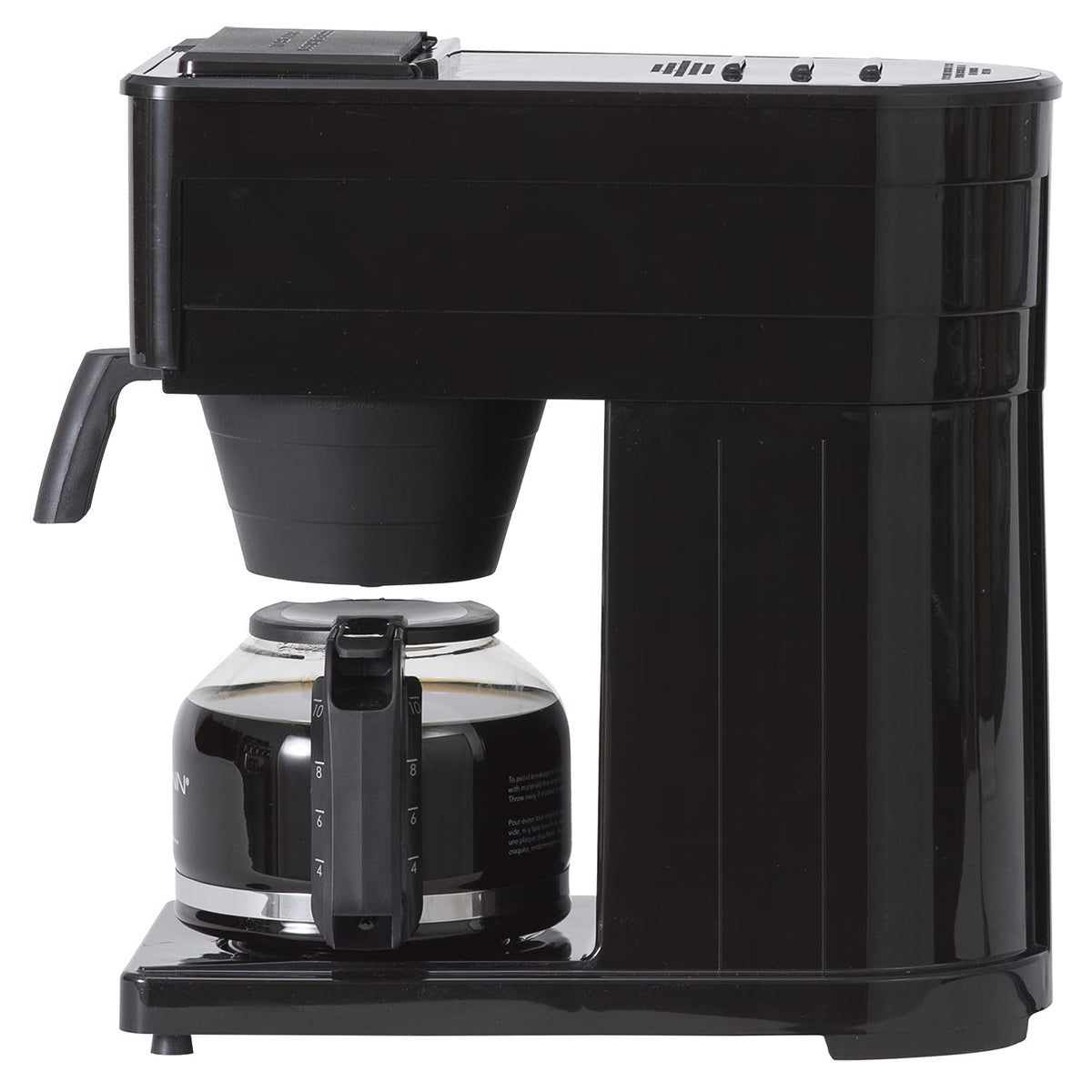 10 Cup Home Drip Coffee Brewer, Fast Brewing, Black