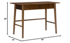 Mid Century Walnut Writing Desk for Home Office, Melissa