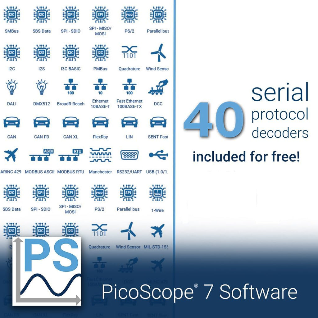 USB PC oscilloscope 2 channel 10 MHz bandwidth model 2204A portable for testing and measurement