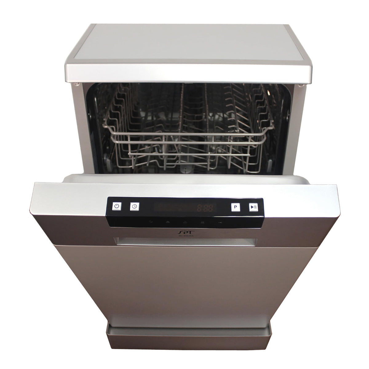 SD-9263SSC 18 Inch Portable Dishwasher Energy Star Stainless Steel Compact Dishwasher for RV Apartment Dorm