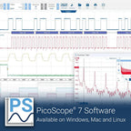 USB PC oscilloscope 2 channel 10 MHz bandwidth model 2204A portable for testing and measurement
