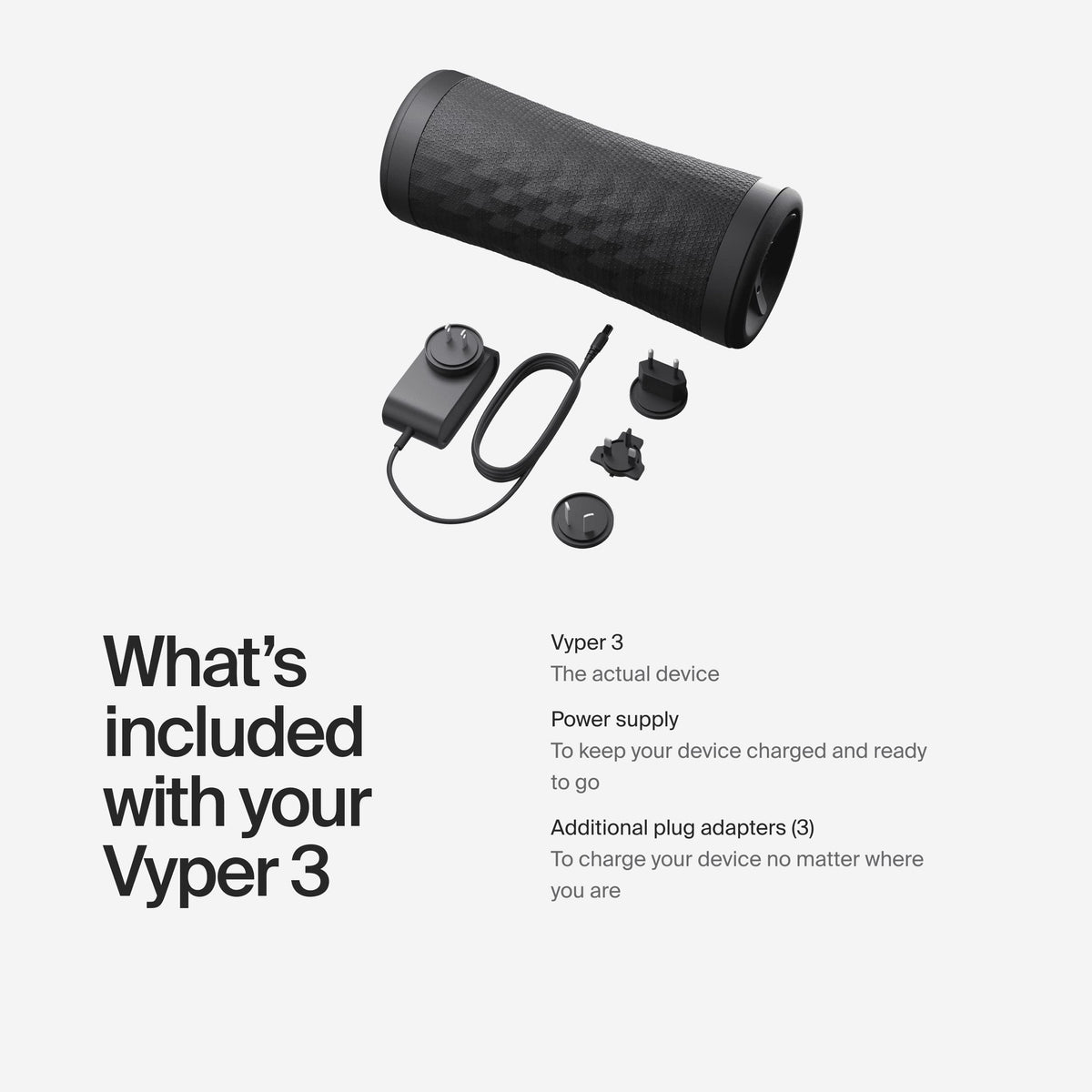 Vyper 3 Vibrating Foam Roller for Myofascial Release and Trigger Point Therapy Muscle Recovery