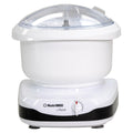 Artiste Kitchen Electric Stand Mixer 500 Watt 6.5 Quart Bowl with Dough Hook and Wire Whips Black Trim