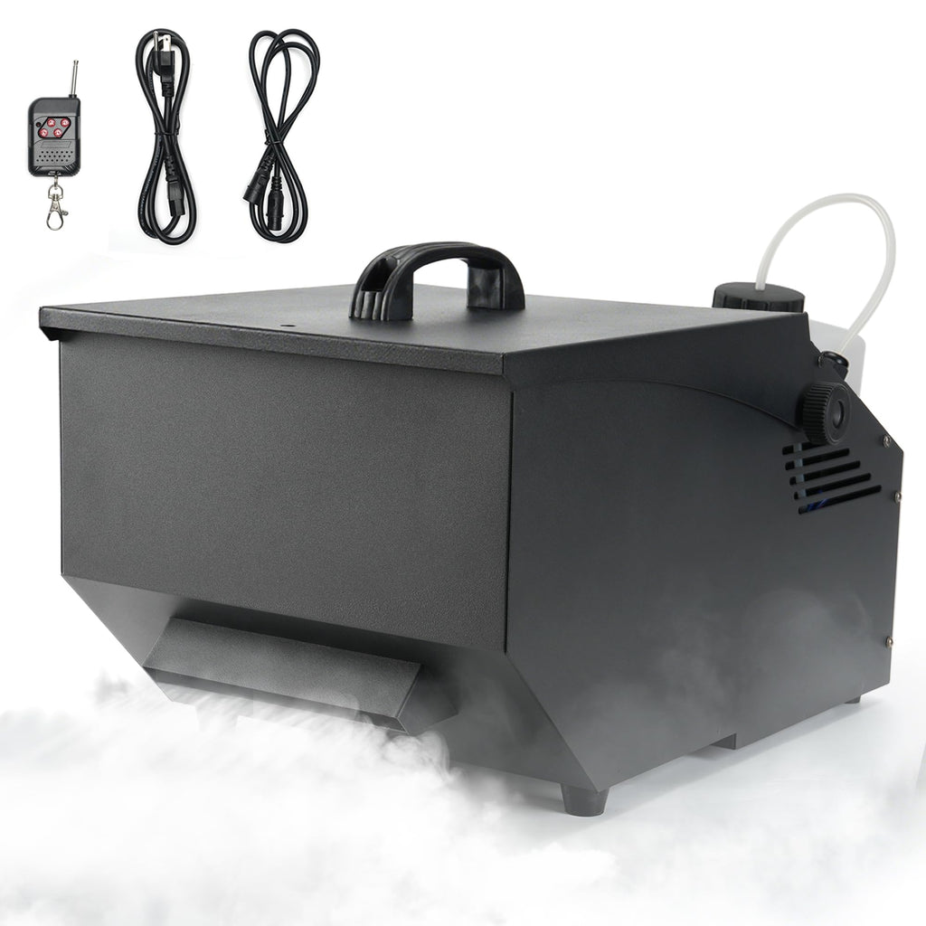 1500W Low Lying Fog Machine with Dry Ice Fog Chiller for Stage Events