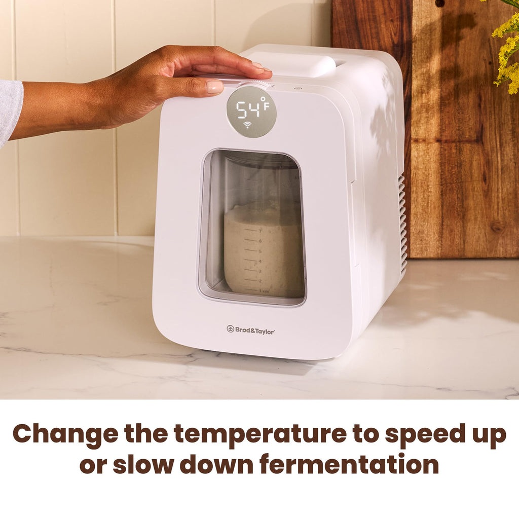 Sourdough Home Plus Starter Warmer and Cooler with App Control for Consistent Temperature and Home Baking