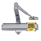 Commercial Door Closer with Adjustable Closing Speed, Medium Heavy Duty