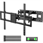Heavy Duty Full Motion TV Wall Mount for 60 to 120 Inch Extra Large TVs Swivel Tilt Flat Screen