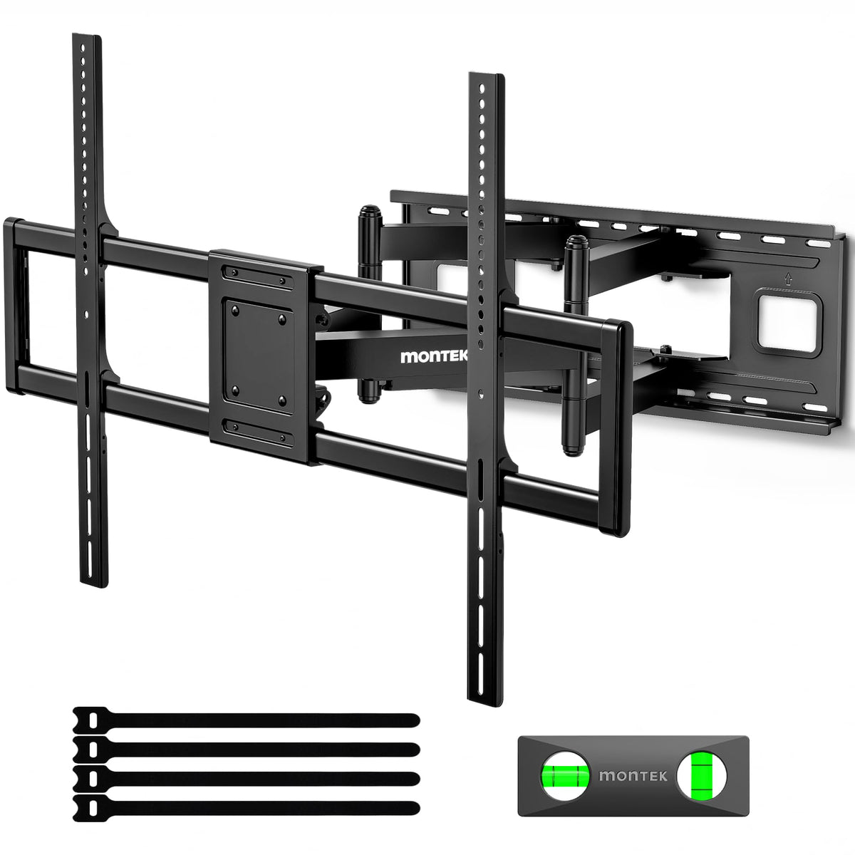 Heavy Duty Full Motion TV Wall Mount for 60 to 120 Inch Extra Large TVs Swivel Tilt Flat Screen