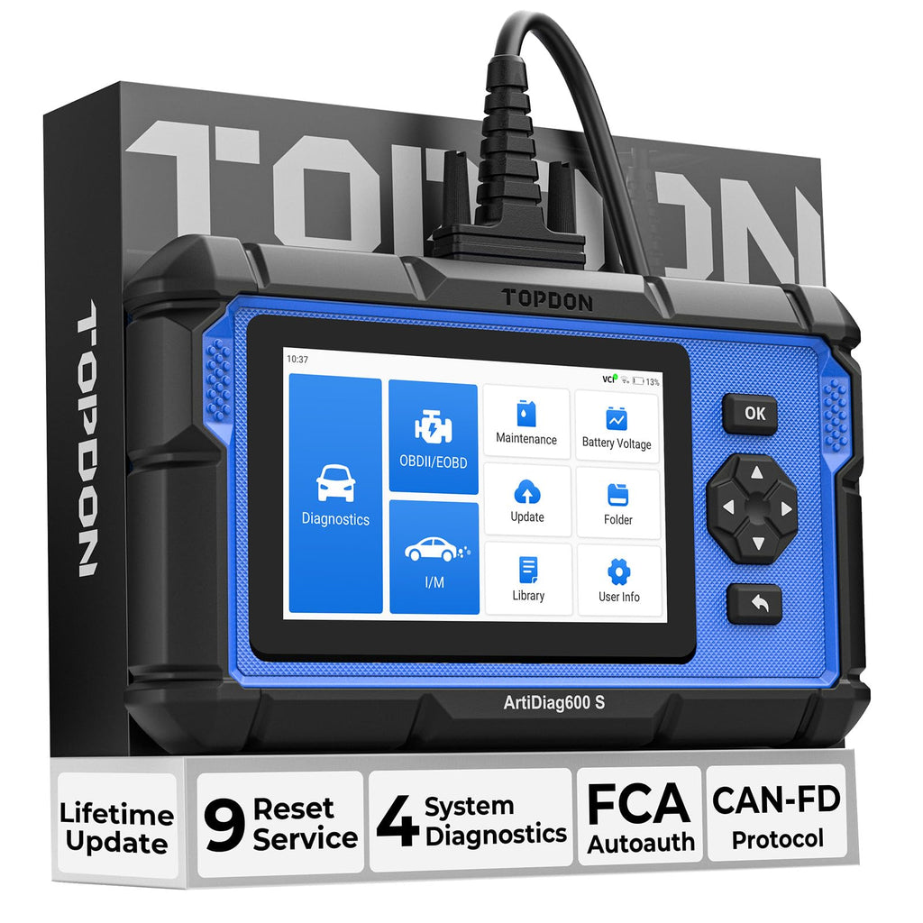 AD600S OBD2 Scanner Engine ABS SRS Transmission Diagnostic Tool Code Reader for Car Auto Vehicle