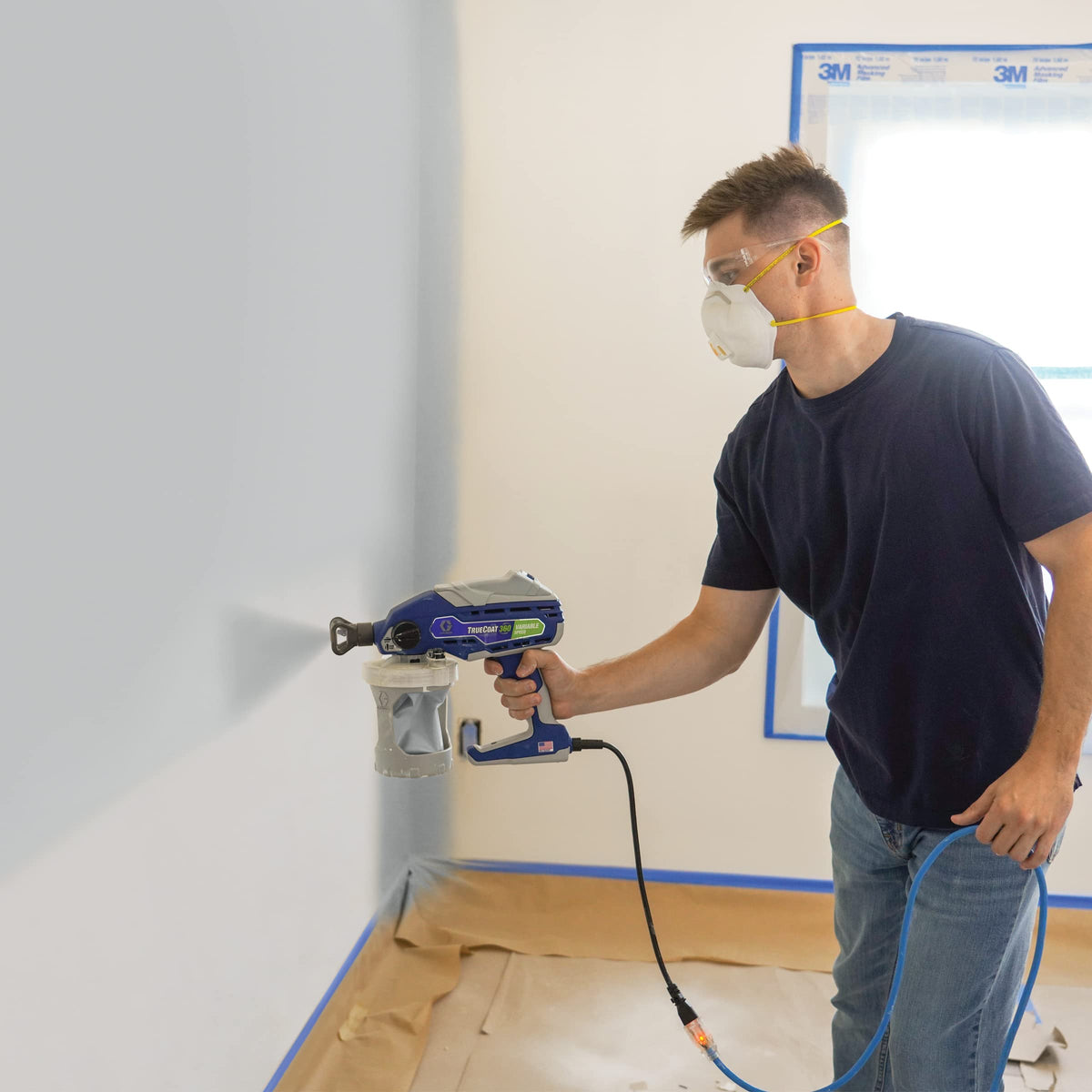 26D283 TrueCoat 360 Variable Speed Paint Sprayer for Home Exterior and Interior Painting Projects