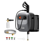 65 FT Retractable Wall Mount Pressure Washer G20B Heavy Duty Hose Reel System for Outdoor Cleaning