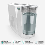 Evaporative Humidifier for Large Rooms up to 1000 Sq Ft, 2 Gallon Dual Tank, EVDC500
