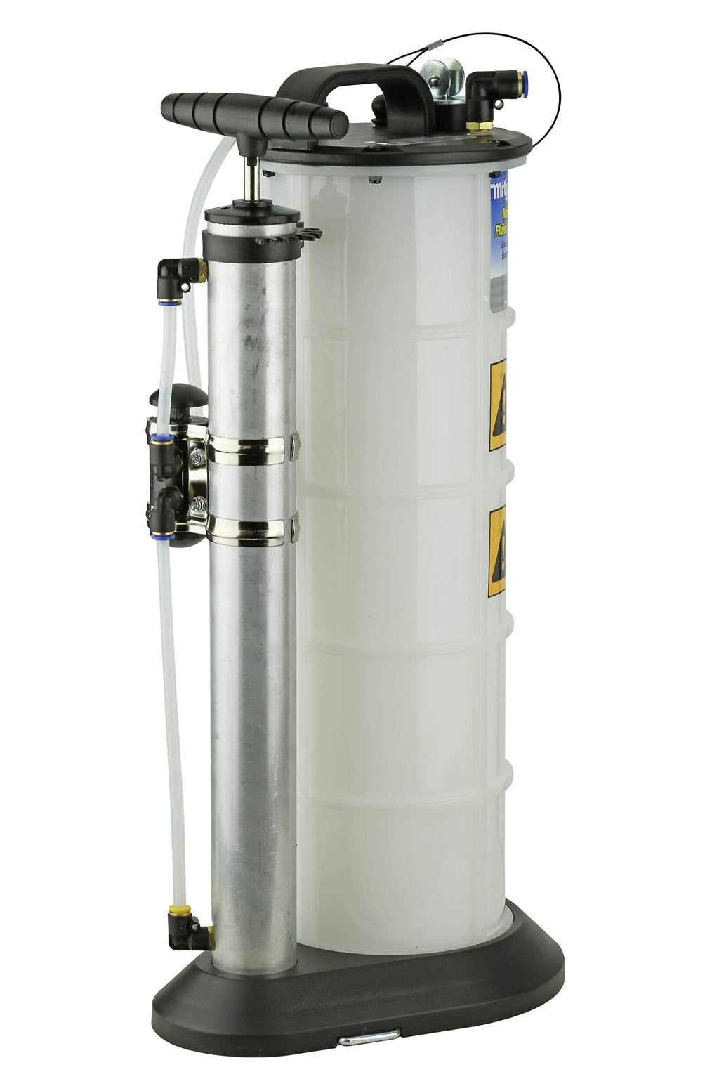 7201 2.3 Gallon Fluid Evacuator Extractor Dispensing Pump Push Button Manual Chemical Resistant Polyethylene