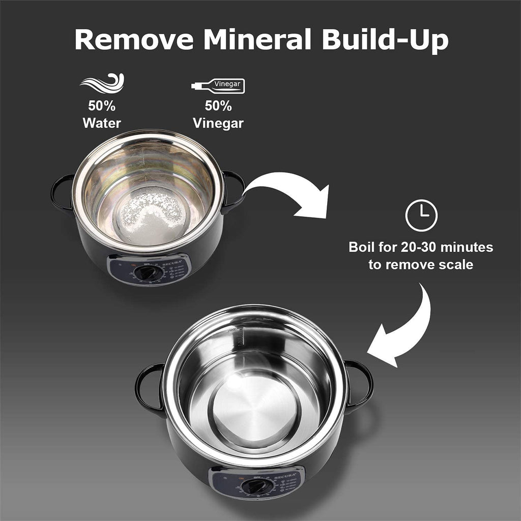 Stainless Steel Electric Food Steamer 8.5 Qt Glass Lid Double Tiered Stackable Baskets with Timer Model 2