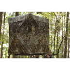 6 Foot Tripod Hunting Tower Blind 2 Man Elevated Stand Hunting Gear Equipment Accessories 4 by 4