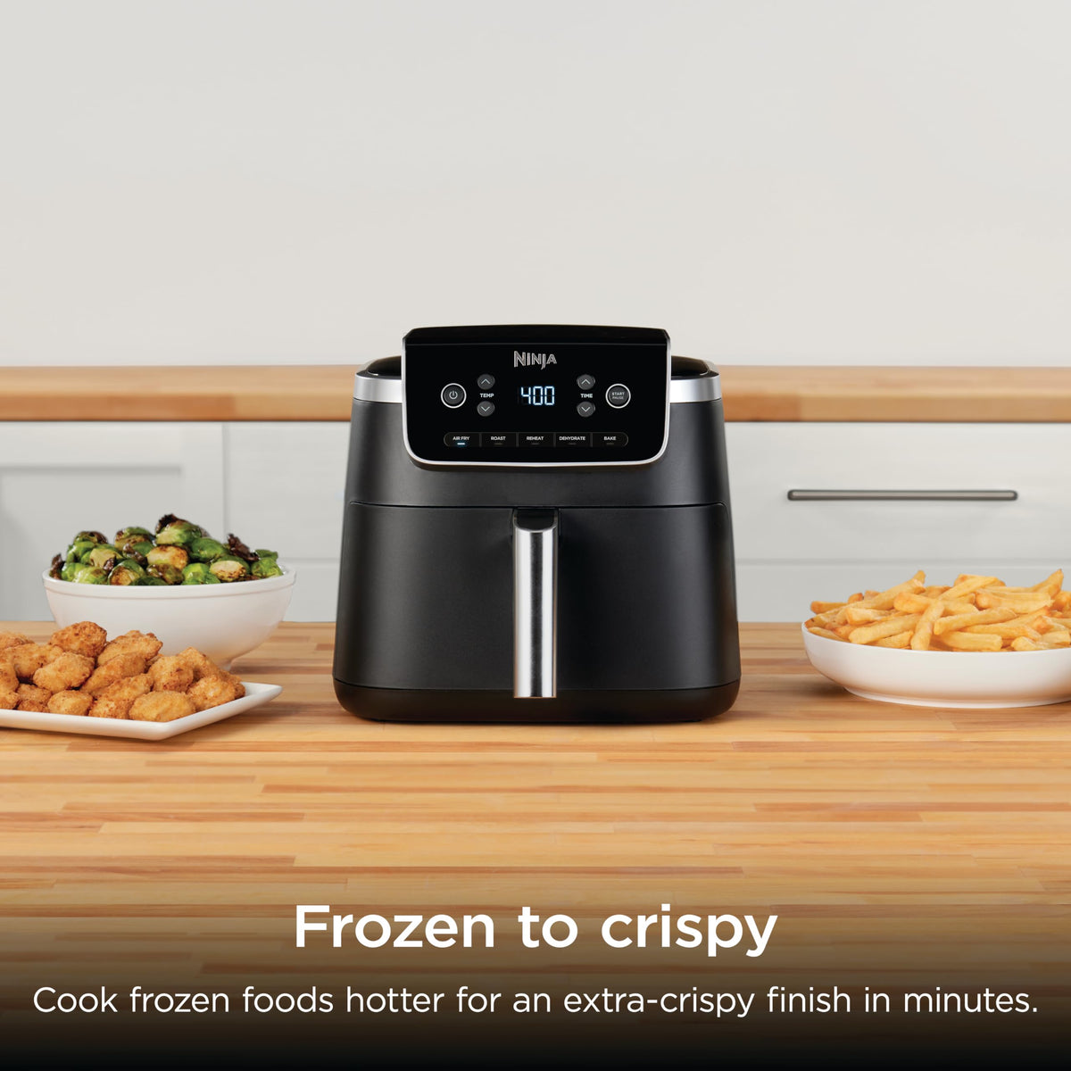 Air Fryer Pro 5 Qt 5 in 1 Grey AF142 Compact Countertop Multi Function Home Kitchen Appliance