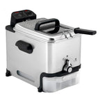 Deep Fryer with Basket 3.5L 1700W Oil Filtration Temperature Control Easy Clean Home Kitchen