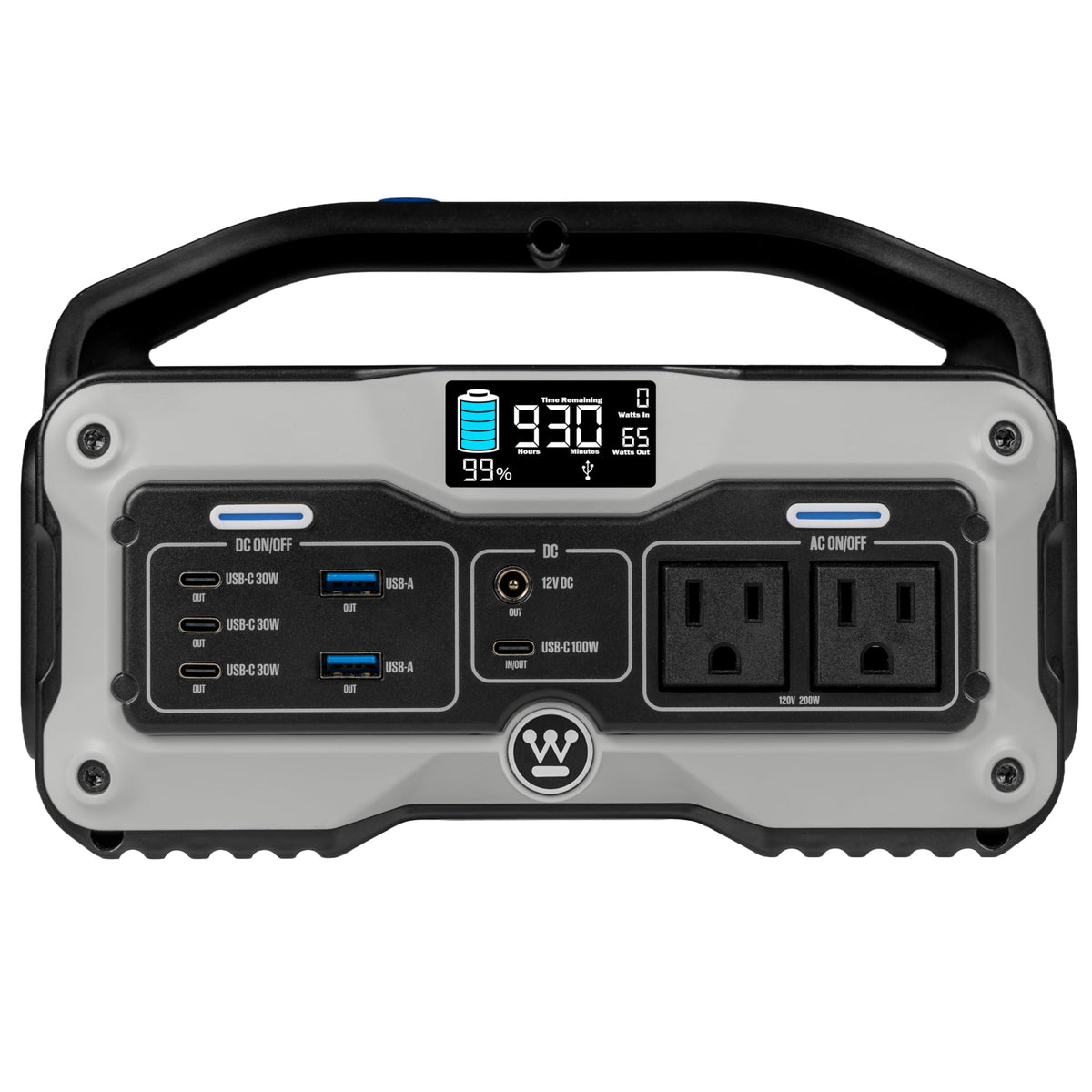 iGen400s 400W 183Wh portable power station solar generator LED display DC outlet camping travel no solar panel