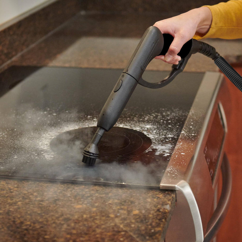 915e Multipurpose Steam Cleaner with 18 Accessories Portable for Home Car Upholstery Floors