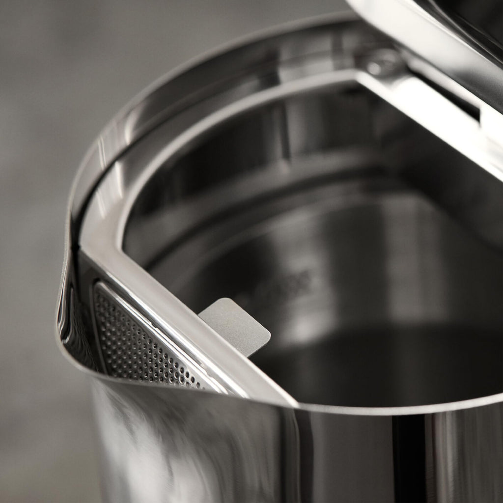 Electric stainless steel tea kettle 1.2L 40oz steel water boiler for home kitchen tea coffee