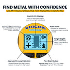 MT7 Metal Scanner for Concrete and Walls 6 in Detection Depth Rebar Pipe and Stud Locator Tool