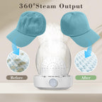 Cap care machine steam hot and cold wind iron dry restore misshapen hat cap natural shape keep clean shaped