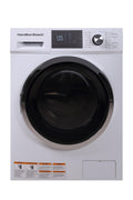 2.65 Cu Ft All In One Apartment Size Washer and Dryer Combo Compact Space Saving Design for Small Spaces