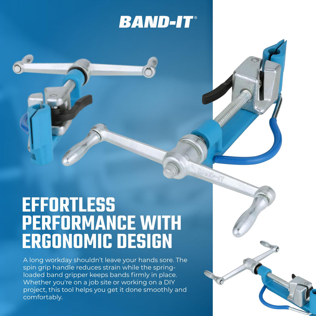C00169 Standard Banding Tool 1/4 to 3/4 Inch Wide with Built In Cutter for Banding and Strapping