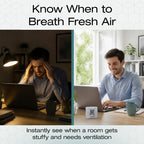 Indoor Air Quality Monitor Aranet4 Wireless CO2 Detector for Home Office with NDIR CO2 Sensor