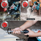 Heavy Duty SDS Max Rotary Hammer Drill 9 ft lbs 3 Functions for Concrete Drilling Demolition