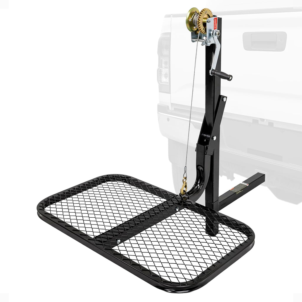SwiveLift durable lightweight foldable portable big game hitch mounted lifting system easy to use