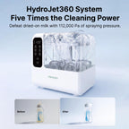 DeepClean D8 Bottle Washer Sterilizer and Dryer Precision Cleaning Machine
