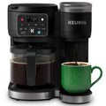 Single Serve and Carafe Coffee Maker for Hot and Iced Drinks, 72 Oz Reservoir