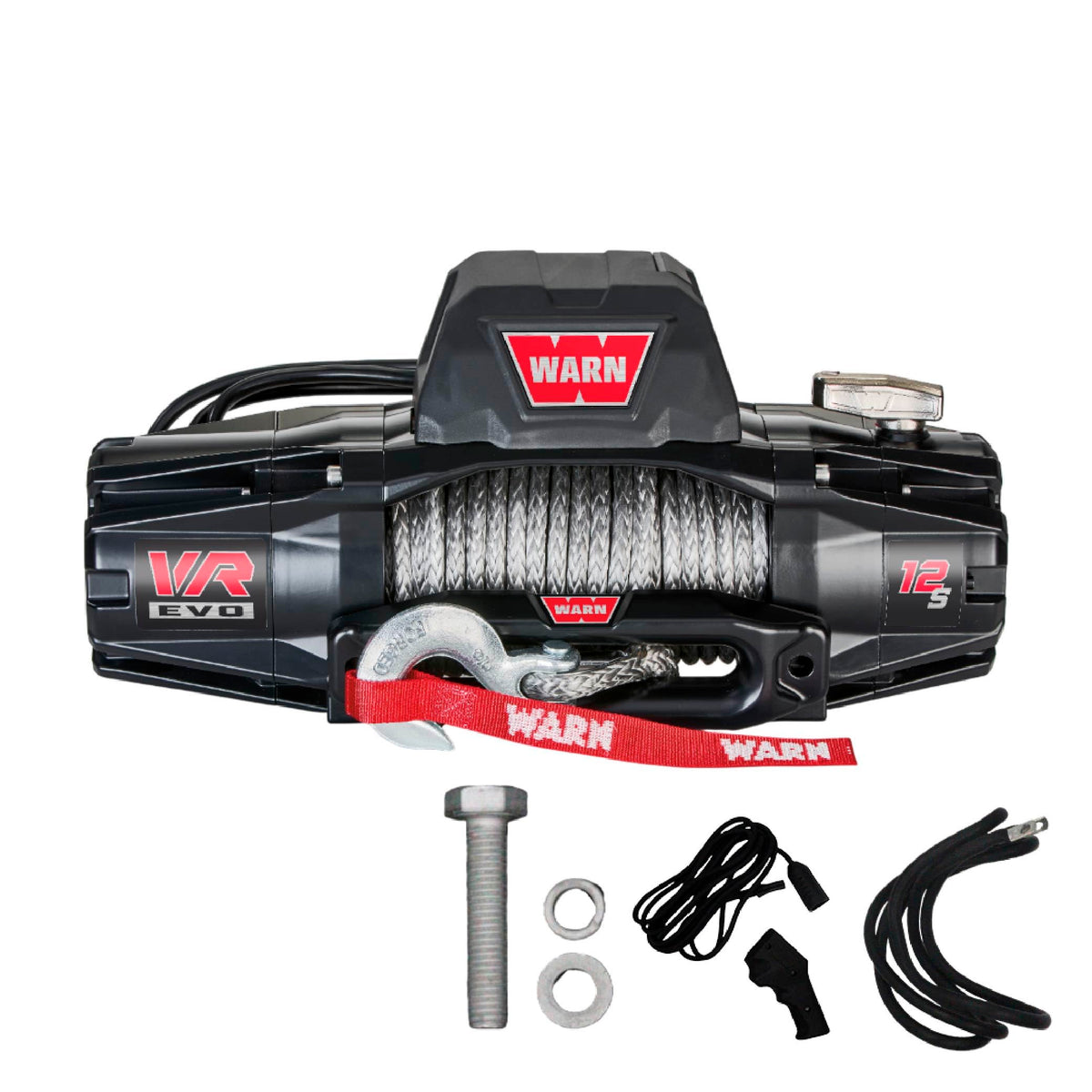 VR EVO 12-S Electric 12V Winch 12000 lb Pull Capacity Heavy Duty Truck Winch for Off Road 103255