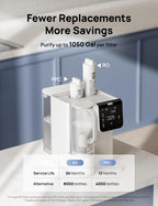 WF511 7 Stage Reverse Osmosis Filter Removes 99.99% Contaminants Install Free TDS Reduction BPA Free Pitcher